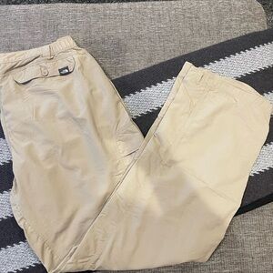 The North Face lightweight cargo pants men’s large regular